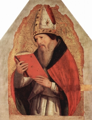 painting of St. Augustine