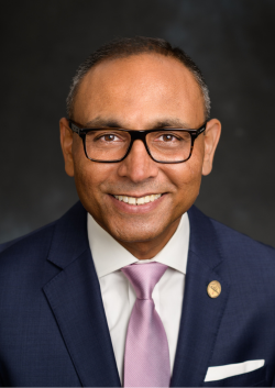Headshot of Tej Patel, Vice President for Information Technology and Chief Information Officer