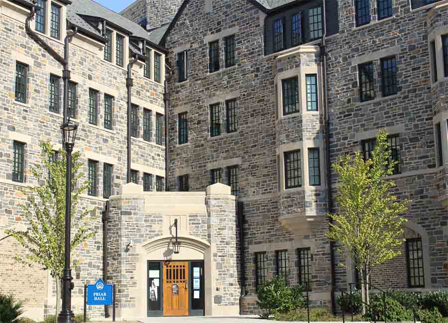 Exterior of Friar Hall