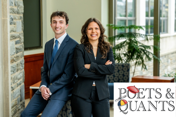 Aidan Connolly ’25 VSB and Olivia Hansen ’25 VSB