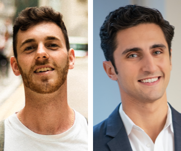 Christopher Josephs ’17 VSB and Ryan Mazzie ’18 VSB