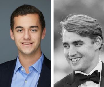 Robby Hill ’21 VSB and George Broadbin ’10 VSB 