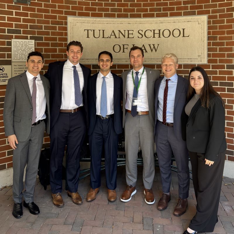 Basketball Negotiation Team at Tulane Law School