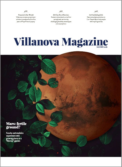 Cover of Villanova Magazine Summer 2018