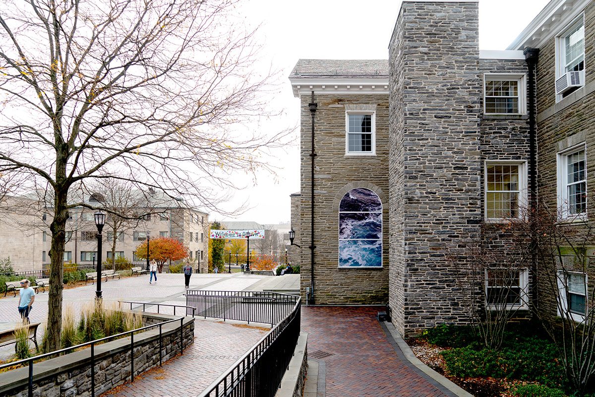 Cole Sternberg mural Vasey Hall